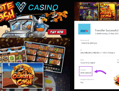 Pussy888 Jackpot Coyote Cash Menang RM9,800.00! (25 Mei)