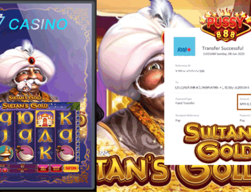 Pemenang Jackpot Pussy888 Sultan’s Gold – RM8,100.00 (8 June)