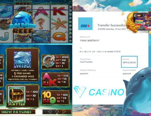 Jackpot Dolphin Reef 918Kiss Pemenang Menang RM8,200.00 pada 14 Jun!
